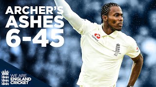 Archers Explosive 645  Jofra Removes Warner In Super Bowling Spell  The Ashes 2019 [upl. by Enyledam420]