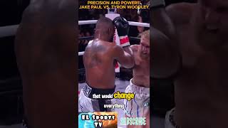 JAKE PAUL VS TYRON WOODLEY PRECISION AND POWER [upl. by Nostets510]