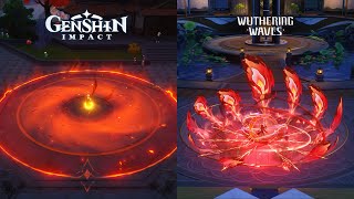 Can Genshin Impacts Pyro characters skill animation beat Changlis skill animation [upl. by Irish811]