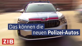 Noch sicherer Österreichische Polizei bekommt neue Streifenwagen [upl. by Atwekk]