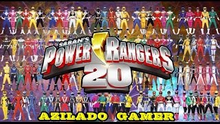 20 ANOS DE POWER RANGERS SAGA COMPLETA HD [upl. by Annovad]