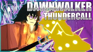 DAWNWALKER x THUNDERCALL EXPLODING SACRED HAMMER Progression 120  Deepwoken [upl. by Gariepy]