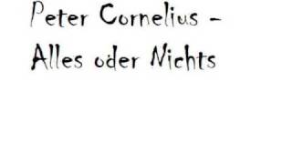 Peter Cornelius  Alles oder Nichts [upl. by Elesig412]