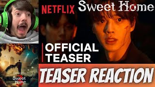 스위트홈 NETFLIX SWEET HOME SEASON 3 TEASER TRAILER REACTION SWEET HOME S3 IS THE FINAL SEASON [upl. by Haimrej]