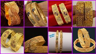 Latest Gold Bangles Designs New Light Weight CollectionBeautiful Gold Bangles Designs [upl. by Navy]