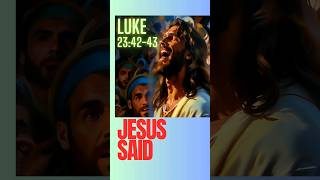 The Repentant Thief Luke 234243 bible verse Luke Jesus Repentance [upl. by Gannon]