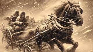 Lost on the Steppe the Snowstorm A harrowing short story by Leo Tolstoy [upl. by Leiahtan]