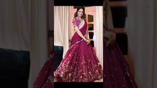 latest lehenga blouse designs 2024 half saree models2024 new half saree full blouse designs 2024 [upl. by Lamraj]