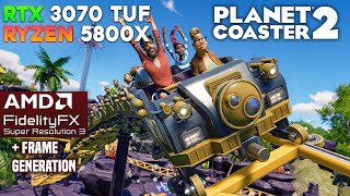 Planet Coaster 2  RTX 3070 TUF Ryzen 5800X [upl. by Ardnama622]