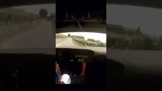 Italian Rally Save Almost Crash 360 Spin [upl. by Bartholemy]