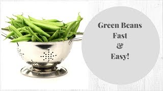 Green Beans Almondine  Fast amp Easy [upl. by Adnawed]