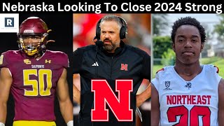 Nebraska Looking To Close 2024 Strong  Nebraska Football Recruiting Update [upl. by Nehtanhoj990]