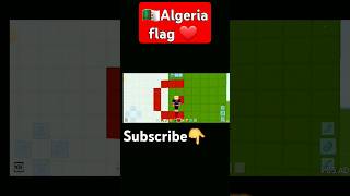 Algeria Flag minecraft shorts foryou [upl. by Narat]