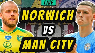 NORWICH vs MAN CITY  LIVE STREAMING  EPL Premier League Football Match [upl. by Karol]