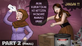 Bisnis Skincare Overclaim 2  Putriku jadi korban Merkucrit  Kartun Animasi Drama [upl. by Mirabelle183]