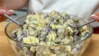 Nur wenige Menschen kennen dieses Salat rezept Es ist so lecker dass man es jeden Tag kochen kann [upl. by Romona]