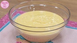 CREME DE CONFEITEIRO COM LEITE CONDENSADO PARA RECHEIOS  RECEITAS DA CRIS [upl. by Ahsikin]