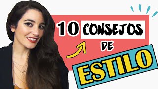 APRENDE a VESTIR con ESTILO ✅10 TIPS para VESTIR BIEN prendas BASICAS🖤 [upl. by Market]