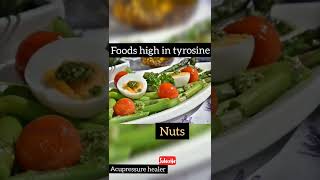 Tyrosine Rich Foods tyrosine shorts [upl. by Synned]