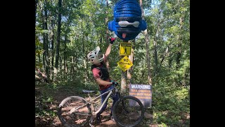 Blue Monkey to Armuchee Express  Jarrod’s Place Bike Park [upl. by Mcnelly256]