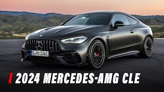 FIRST LOOK New 2024 MercedesAMG CLE 53 Coupe With A StraightSix [upl. by Erdnael]