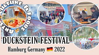 Duckstein Festival 2022 Hamburg Germany 🇩🇪  Arts Culture amp Foods [upl. by Esaertal]