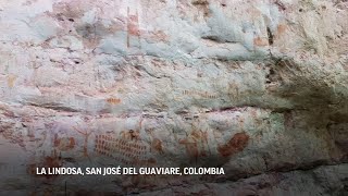 Miles de pinturas rupestres prehistóricas descubiertas en selva amazónica colombiana [upl. by Kennard]