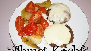 Rezept Köfte mit Mozzarella  Ahmet Kocht  türkisch kochen  Folge 78 [upl. by Dnomse]