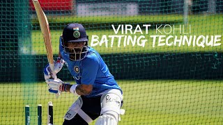 Virat Kohli Batting Technique [upl. by Haslam]