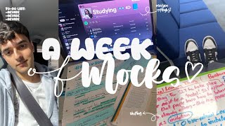 SIXTH FORMcollege vlog🌅 A week of mocks 🤓 history revision psychology  life lately📸 [upl. by Gustin]