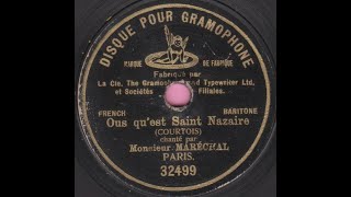 André Marechal quot Ousquest Saint Nazaire  quot 1902 [upl. by Tatman]