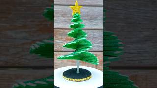 Christmas Crafts🎄Superb 3D Christmas Tree Making in 50 Seconds❄DIY Amazing Christmas Crafts [upl. by Siramaj]