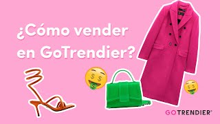 ¿Cómo vender en GoTrendier [upl. by Lrat]