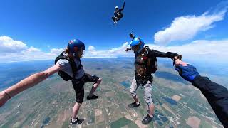 4way Freefly  MileHi Skydiving 612024 [upl. by Reniti]