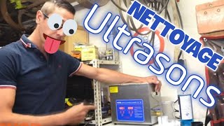 •Je Test les Ultrasons  Cuve de Nettoyage VEVOR promo 5 [upl. by Ahsiret]