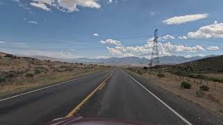 Scenic Drive Eureka to Mosida in the Summer 4K  Utah [upl. by Ijar]