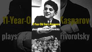 11YearOld Garry Kasparov plays against Oleg Privorotsky [upl. by Benjamen62]