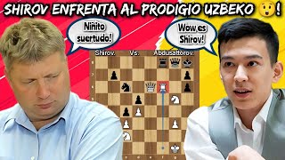 SHIROV ENFRENTA AL PRODIGIO UZBEKOðŸ˜²ðŸ’¥  Shirov vs AbdusattÃ³rov  FIDE Gran Swiss ronda 3 [upl. by Ibur908]