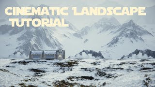 Easy Cinematic Landscape Tutorial in Blender [upl. by Amaso]