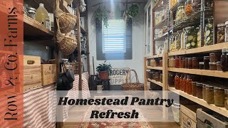 Homestead Pantry Refresh  Grainfree Pantry [upl. by Mccahill855]