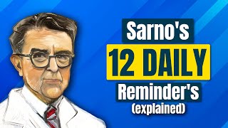 Dr Sarnos 12 Daily Reminders  Explained [upl. by Mattias555]