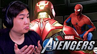 Marvels Avengers  NEW SpiderMan DLC Info amp Klaw Raid Revealed REACTION [upl. by Hessney429]