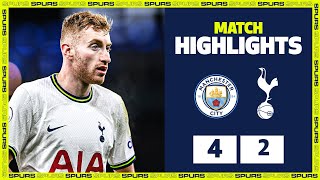 KULUSEVSKI and ROYAL score as Spurs defeated  HIGHLIGHTS  Man City 42 Tottenham Hotspur [upl. by Nikki389]