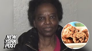 Vera Liddell allegedly stole 15M in chicken wings from Illinois schools  New York Post [upl. by Burd]