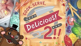 Baer Plays Cook Serve Delicious 2 Ep 1  PAX Preview Build [upl. by Ennaerb]