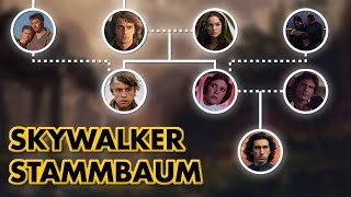 Der Skywalker Familienstammbaum erklärt Spoiler [upl. by Elahcim]