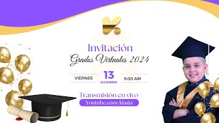 Ceremonia de grados 2024 primaria ⭐💜 [upl. by Ardnasyl434]