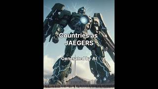 Countries as Jaegers Part 3 jaeger pacificrimai trending youtube russia iran tajikistan war [upl. by Kelley]