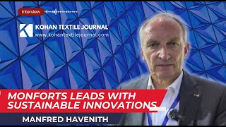 Interview with Mr Manfred Havenith Area Sale Manager at Monforts during Itma Asia  CITME 2024 [upl. by Viviane]