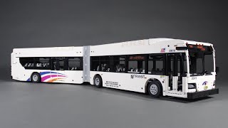 LEGO Motorized New Flyer XD60 Articulated Bus INSTRUCTIONS AVAILABLE [upl. by Anikram]